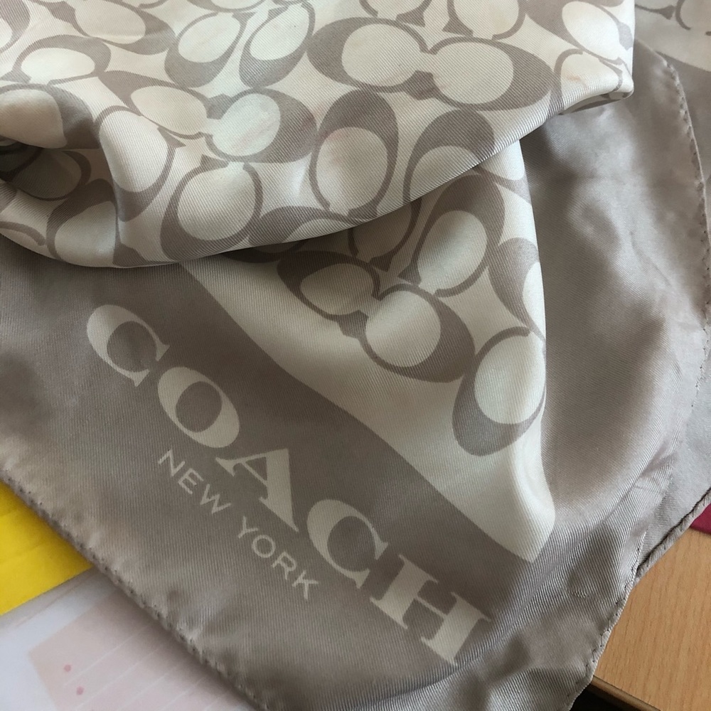 Coach scarf